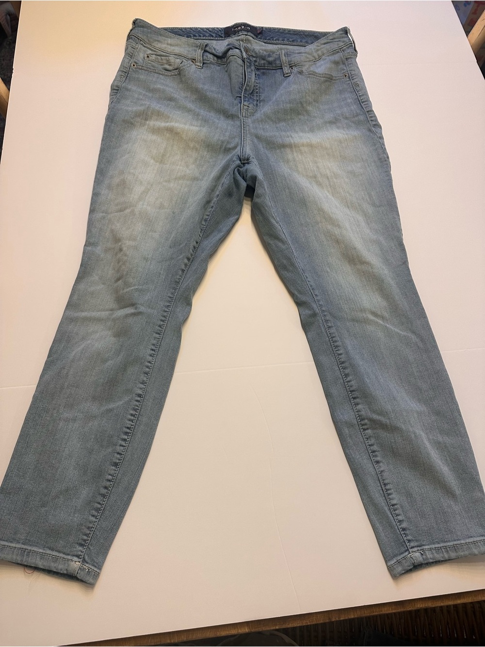 Torrid Premium Light Wash Straight Leg Jeans Size 16R